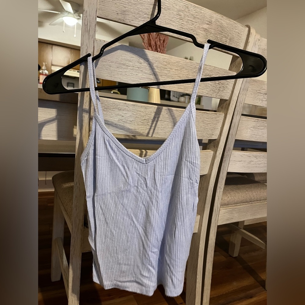 Blue tank top
